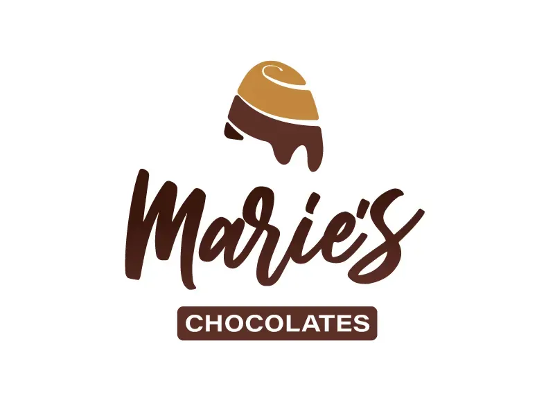 Logo for Marie's Chocolates